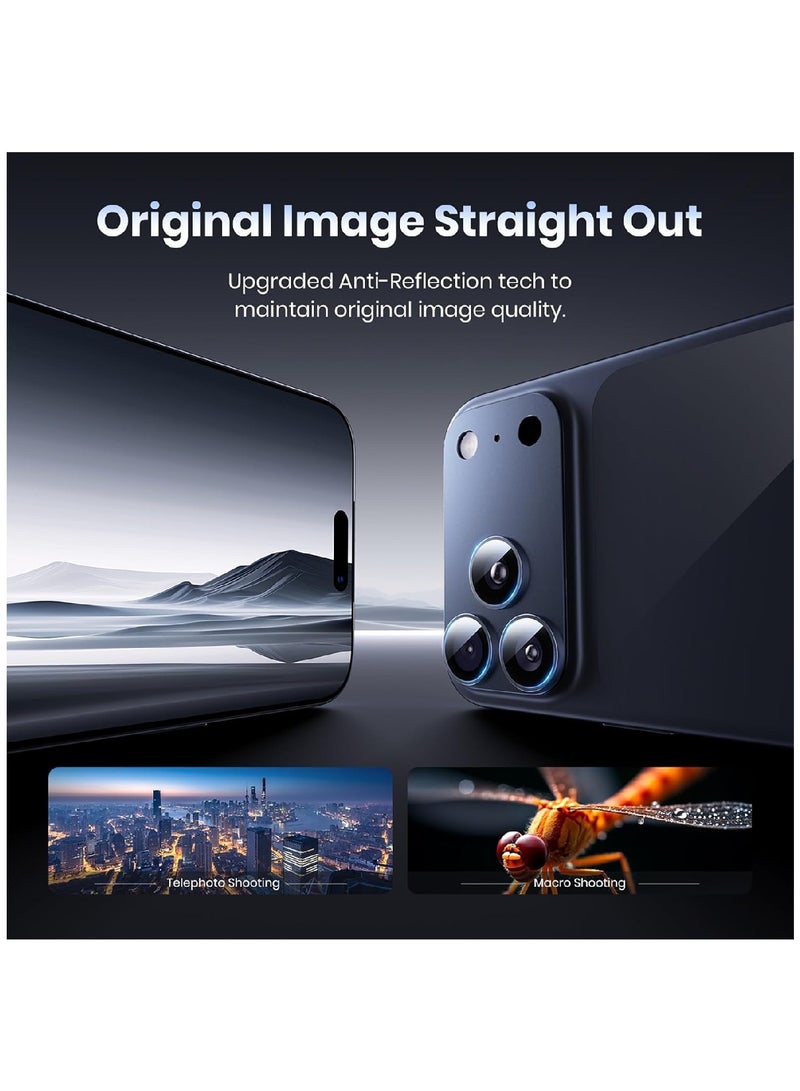 MOBM For iPhone 17 Pro Camera Protector Lens Cover Dark Blue Pack of 2 - Image 4